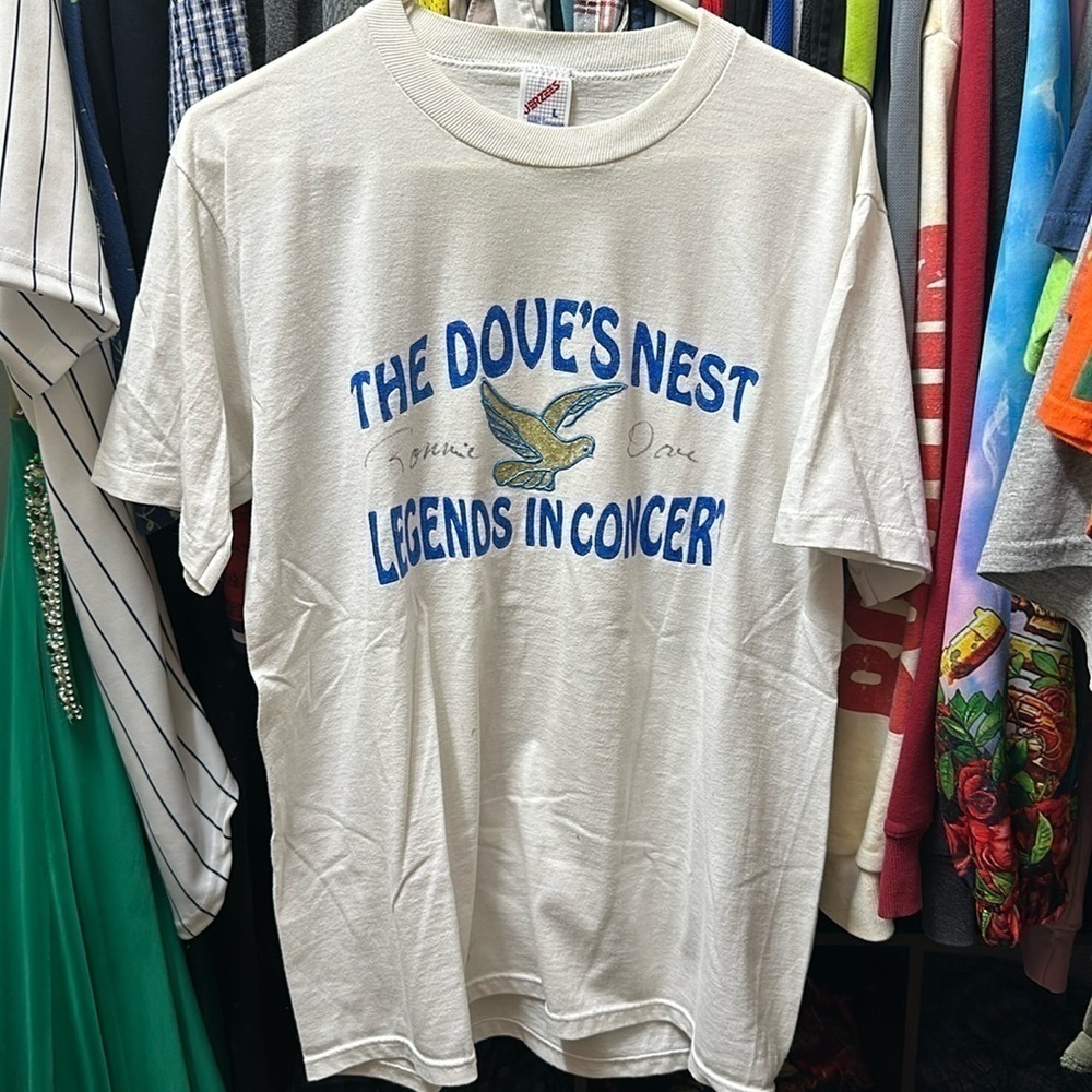 The doves nest legends in concert vintage 1980s unique puff glue mens large